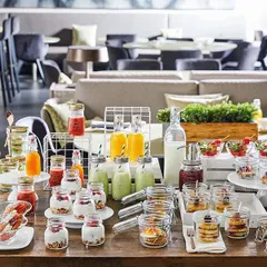 Банка «Кватро Стаджони» круглая с крышкой стекло,металл 1л D=11,1,H=17см прозр., изображение 2