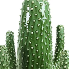 Декор для стола «Кактус» M керамика ,H=29,L=18,5,B=16,5см зелен., изображение 2
