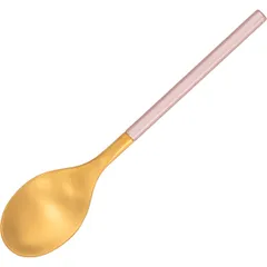 Tea spoon “District Pink Gold Matt”  stainless steel , L=145, B=30mm  gold, pink.