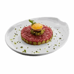 Блюдо «Импульс» фарфор ,L=26,B=24см белый