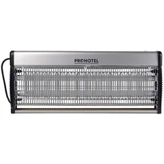 Ловушка для насекомых «JB20F» алюмин.,пластик ,H=264,L=647,B=72мм 38вт белый,черный, изображение 2