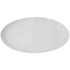 Dish “Kunstwerk” oval  porcelain , L=40.6 cm  white