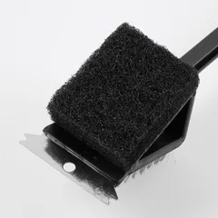 Щетка для гриля 3 в 1 сталь нерж.,полипроп. ,L=35см черный, изображение 4