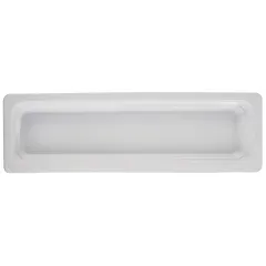 Гастроемкость GN 2/4 фарфор 3л ,H=60,L=530,B=162мм белый, изображение 3