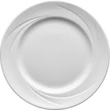 Тарелка «Алво» мелкая фарфор D=27см белый