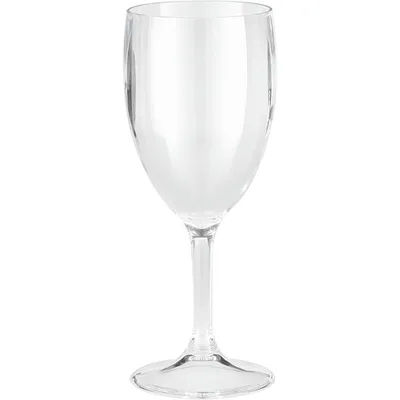 Бокал для вина пластик 300мл D=7,H=21см прозр., Объем по данным поставщика (мл): 300