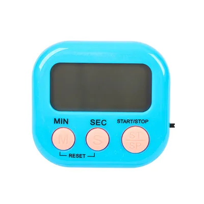 Таймер электронный «Антарес» на магните с настольной подставкой ,H=20,L=70,B=65мм голуб., изображение 2