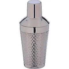 European shaker "Probar" corrugated  stainless steel  0.5 l  D=80, H=235mm  silver.