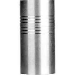 Jigger 25/50 ml  stainless steel  D=35, H=75mm  silver.