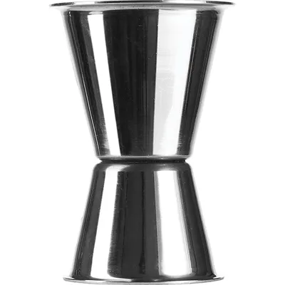 Джиггер «Пробар» 30/50 мл с делениями сталь нерж. D=57,H=85мм серебрист., изображение 2