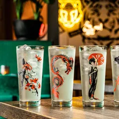 Хайбол (стакан) «Черриблосом» стекло 360мл, изображение 2