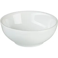 Розетка «Белая» Классический для варенья фарфор 80мл D=86,H=35мм белый