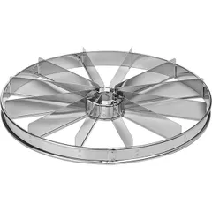 Делитель для торта на 12 кусков сталь нерж. D=330,H=15мм металлич., изображение 2