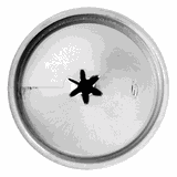 Насадка кондитерская «Звезда» сталь нерж. D=22/5,H=30мм металлич.