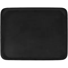 Поднос прямоугольный прорезин. ,L=46,B=36см черный