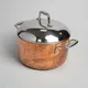 Кастрюля с крышкой 3-х слойная медь сталь нерж.,алюмин. 6л D=24,H=13,5см арт. 04012943, изображение 5