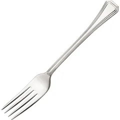 Serving fork "Octavia"  stainless steel  metal.