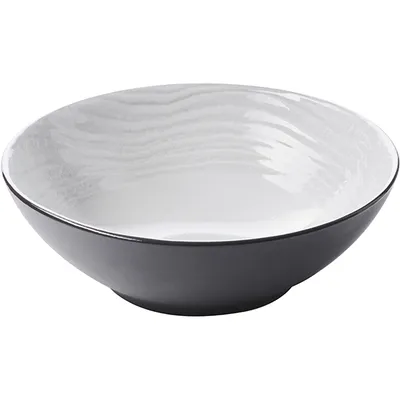 Тарелка глубокая «Свелл» керамика D=19см белый
