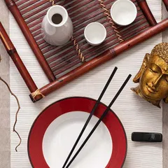 Тарелка глубокая «Джаспер» для супа фарфор 350мл D=227,H=48мм белый,красный, изображение 4