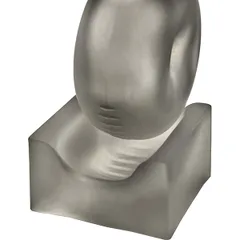 Набор для ручного перемалывания специй стекло ,H=105,L=80мм черный,полупрозр., изображение 3