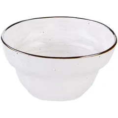 Salad bowl “Pastoral”  porcelain  0.7 l  D=157, H=75mm  gray