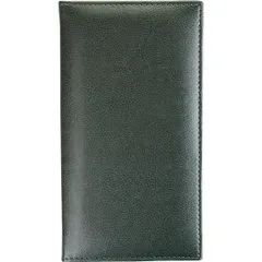 Folder for bills leatherette ,L=23.5,B=13.5cm green.
