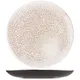 Тарелка «День и ночь» мелкая керамика D=21см белый,черный, Диаметр (мм): 210