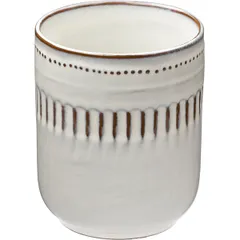 Glass for hot drinks “Styles”  porcelain 400ml D=85,H=105mm white