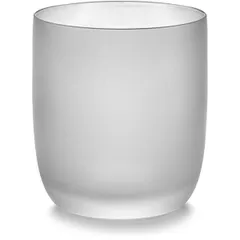 Old fashion "Base" glass 330ml D=8,H=9cm semi-transparent.