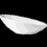 Салатник «Бистро» овальный фарфор 470мл D=30,H=10,8,L=30,B=19см белый