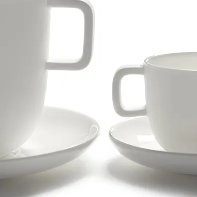 Чашка кофейная «Бейс» фарфор 100мл D=60,H=45мм белый, Цвет: Белый, изображение 2