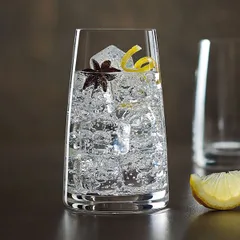 Хайбол (стакан) «Аска» стекло 350мл D=76,H=123мм прозр., изображение 3