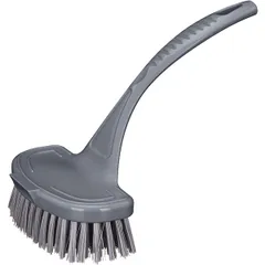 Dishwashing brush polyprop. ,H=7,L=23,B=12cm gray