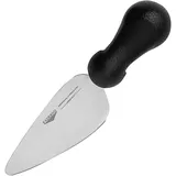 Cheese knife  stainless steel, polyprop. , L=12cm  black, metal.