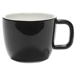 Coffee cup “Pass-partout”  porcelain  135 ml  D=70, H=57mm  black, white