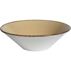 Salad bowl “Terramesa Vit”  porcelain  0.8 l  D=205, H=95mm  beige.