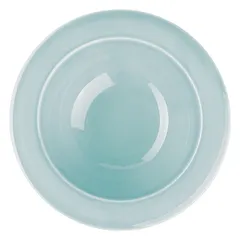 Тарелка глубокая «Акварель» Эстет фарфор D=22,H=6см св. голуб., изображение 2