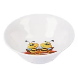 Салатник «Пчелы» детский фарфор 360мл белый