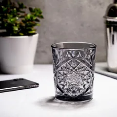 Олд фэшн (стакан) «Хобстар» стекло 355мл D=89,H=106мм серый, изображение 2