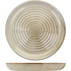 Plate "Potters" small  porcelain  D=23.2cm