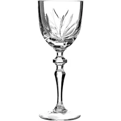 Wine glass “Flower” crystal 250ml D=87,H=203mm clear.