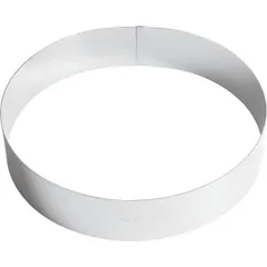 Pastry ring stainless steel D=28,H=6cm