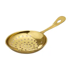 Julep strainer “Probar”  stainless steel  D=75, L=150mm  gold