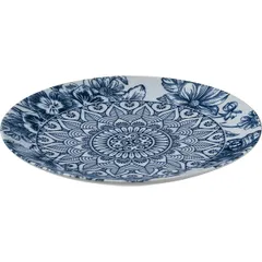 Тарелка «Парадайз» фарфор D=20,H=2см синий,белый, изображение 2