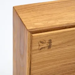 Ящик для подачи дуб ,H=85,L=325,B=175мм коричнев., изображение 2