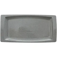 Блюдо для подачи «Мундо Артико» фарфор ,L=36,B=18см тем.сер.