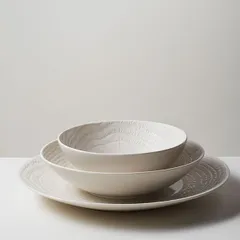 Салатник «Арборесценс» фарфор 250мл D=120,H=65мм слон.кость, изображение 2