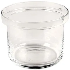 Jar for bulk products without lid  glass  0.5 l  D=125, H=95mm  clear.