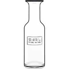 Бутылка «Оптима» для вина без крышки стекло 250мл прозр.