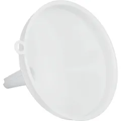 Funnel polyprop. D=80,H=235,L=80mm white